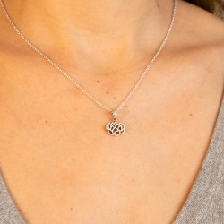 pendentif argent symbole...