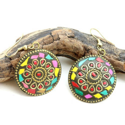 boucle d'oreille fantaisie...