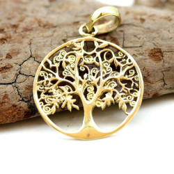 pendentif arbre de vie rond...