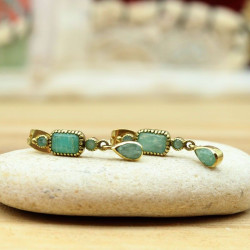 Boucles d'oreilles dorée...
