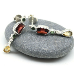 Boucles d'oreille pierres...