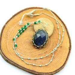 Collier pierre labradorite...