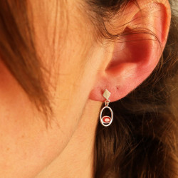 Boucles d'oreille pierre...