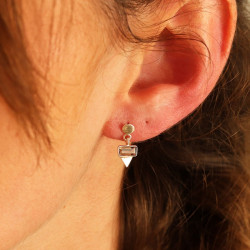 Boucles d'oreille pierre...