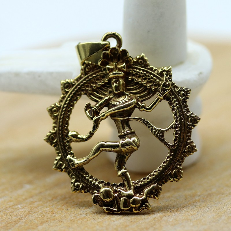 Pendentif Shiva dansant - Mosaik bijoux indiens Pendentif Shiva dansant - Mosaik bijoux indiens