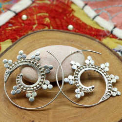 Boucle d'oreille spirale...