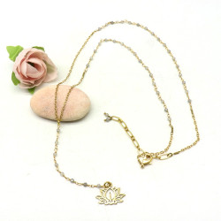 Collier fin labradorites et...