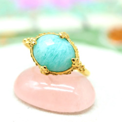 Bague bohème pierre...