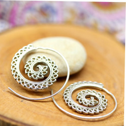 Boucle d'oreille argent...