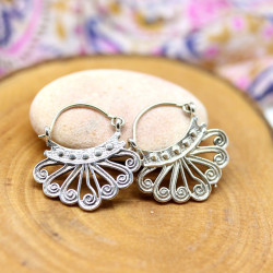 Boucle d'oreille argent...