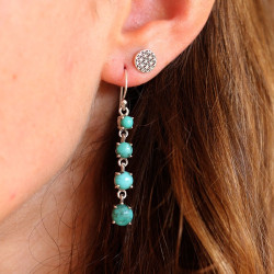 Boucle d'oreille argent...