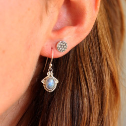 Boucle d'oreille argent...