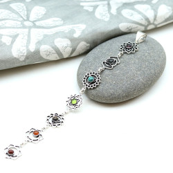 pendentif 7 chakras -...