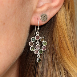 Boucle d'oreille argent...