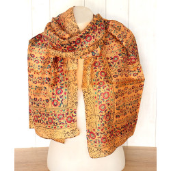 Foulard indien en soie...