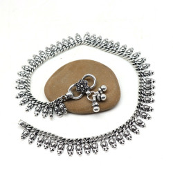 Chaine de cheville argent...