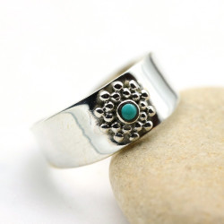 Bague de pied argent pierre...