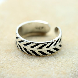 Bague d'orteil en argent...