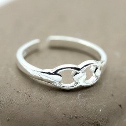 Bague d'orteil argent 2...