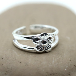 Bague d'orteil argent forme...