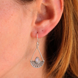 Boucle d'oreille argent...