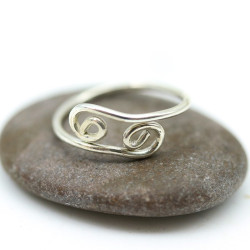 Bague d'orteil argent...