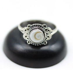 Bague argent oeil de sainte...
