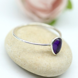 Bague argent pierre...