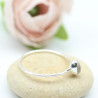 Bague labradorite en argent - Mosaik bijoux indiens