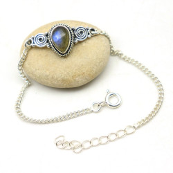 Bracelet labradorite -...