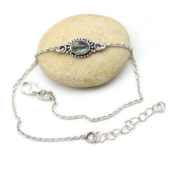 Bracelet argent fin et...