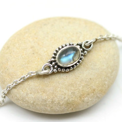Bracelet argent fin et...