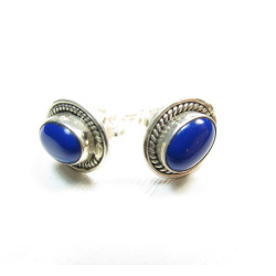 clou d'oreille argent et...