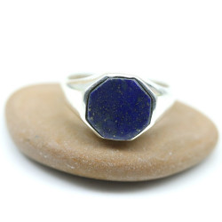 Bague homme pierre lapis...