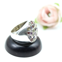 Grosse bague indienne - Mosaik bijoux indiens