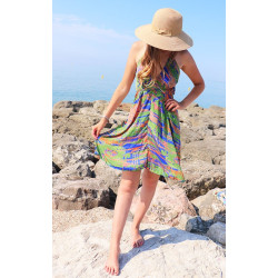 Robe indienne dos nu...