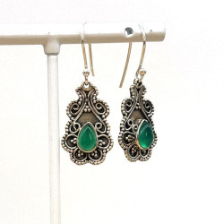 Boucles d'oreilles argent...