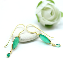 Boucles d'oreille dorées 2...