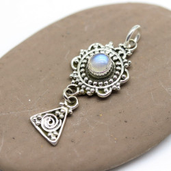 Pendentif argent ethnique...