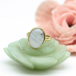 Petite bague pierre de lune...