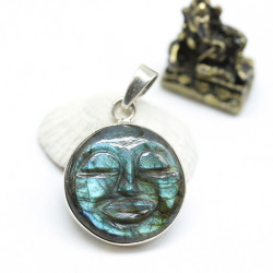 Pendentif labradorite...