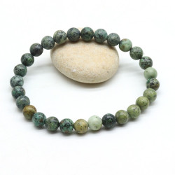 Bracelet turquoise verte -...