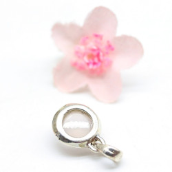Petit pendentif quartz rose...