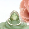 Bague goutte en argent pierre naturelle - Mosaik bijoux indiens