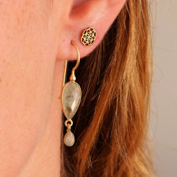Boucle d'oreille laiton...