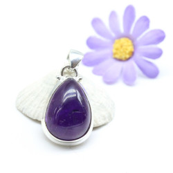 Pendentif argent améthyste...