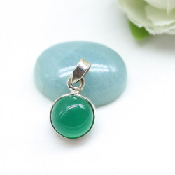 Pendentif argent agate...