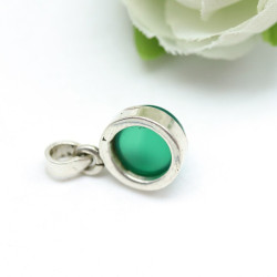 Pendentif argent agate...