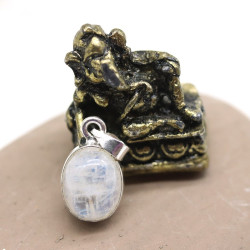 Pendentif argent pierre de...