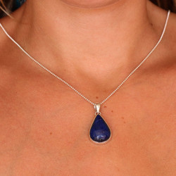 Pendentif goutte lapis...